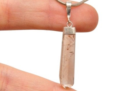 * TOPAZ PAKISTAN ELEGANCKA PODŁUŻNA ZAWIESZKA KAMIEŃ SREBRO 925 NR 22 *