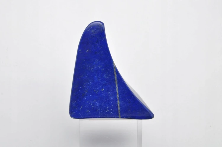 * LAPIS LAZULI AFGANISTAN ZJAWISKOWY MINERAŁ CIEKAWY KSZTAŁT NR 9 *
