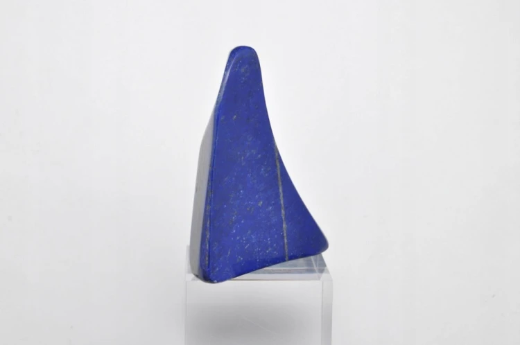 * LAPIS LAZULI AFGANISTAN ZJAWISKOWY MINERAŁ CIEKAWY KSZTAŁT NR 9 *
