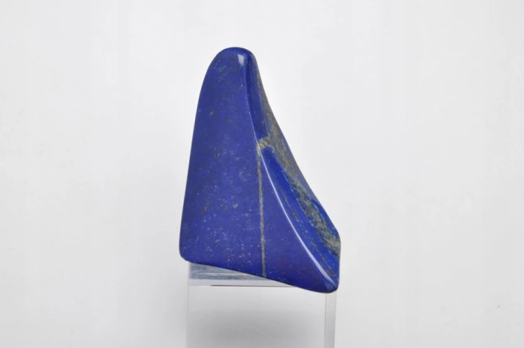 * LAPIS LAZULI AFGANISTAN ZJAWISKOWY MINERAŁ CIEKAWY KSZTAŁT NR 9 *