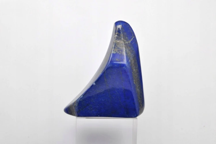 * LAPIS LAZULI AFGANISTAN ZJAWISKOWY MINERAŁ CIEKAWY KSZTAŁT NR 9 *