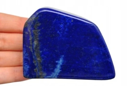 * LAPIS LAZULI AFGANISTAN ZŁOTE DROBINKI PIRYTU GŁĘBOKA BARWA NR 6 *