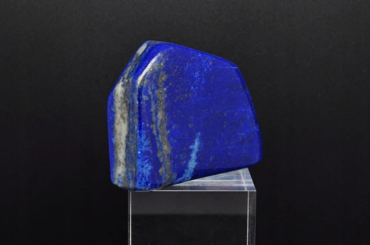 * LAPIS LAZULI AFGANISTAN ZŁOTE DROBINKI PIRYTU GŁĘBOKA BARWA NR 6 *
