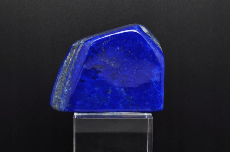 * LAPIS LAZULI AFGANISTAN ZŁOTE DROBINKI PIRYTU GŁĘBOKA BARWA NR 6 *