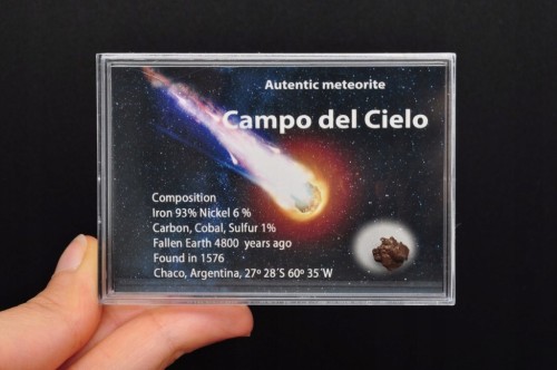 * METEORYT CAMPO DEL CIELO OKAZ W PUDEŁKU IDEALNY NA PREZENT NR 13 *