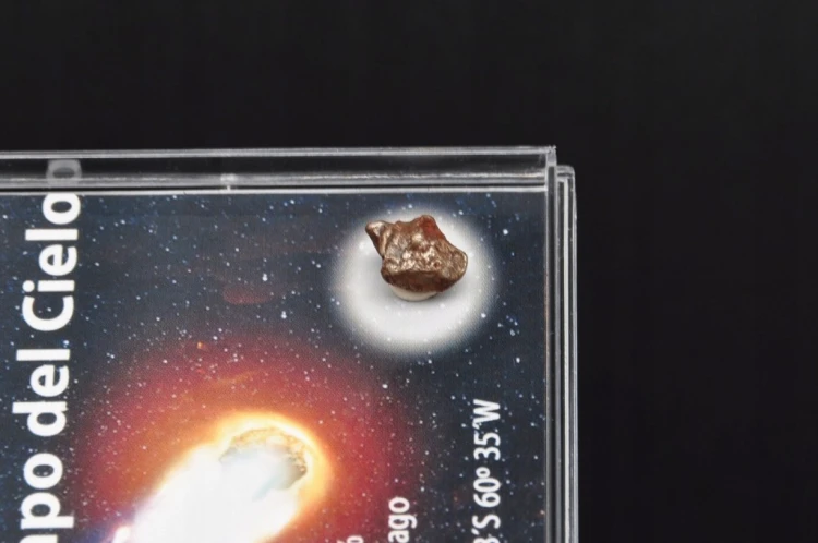 * METEORYT CAMPO DEL CIELO INTERESUJĄCY PRAWDZIWY OKAZ NR 12 *