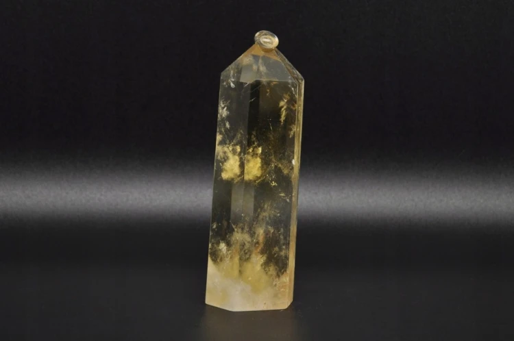 * CYTRYN OBELISK PRZEPIĘKNY MINERAŁ UROCZA WIEŻA DEKORACJA NR 10 *
