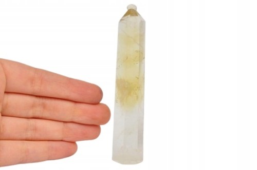 * CYTRYN OBELISK WYJĄTKOWY KAMIEŃ PODŁUŻNY OKAZ WIEŻA NR 13 *