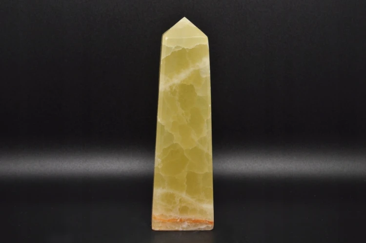 * KALCYT ŻÓŁTY PAKISTAN OBELISK WIEŻA PRZEPIĘKNY OKAZ DO KOLEKCJI NR 3 *