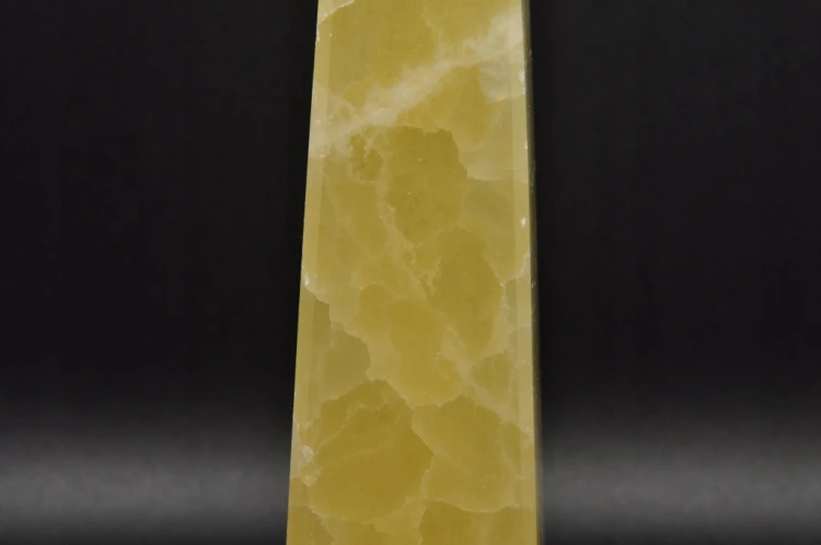 * KALCYT ŻÓŁTY PAKISTAN OBELISK WIEŻA PRZEPIĘKNY OKAZ DO KOLEKCJI NR 3 *