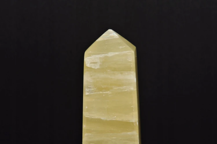 * KALCYT ŻÓŁTY PAKISTAN OBELISK WIEŻA PRZEPIĘKNY OKAZ DO KOLEKCJI NR 3 *