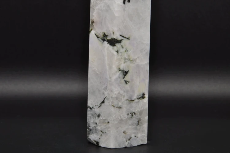 * KAMIEŃ KSIĘŻYCOWY MOONSTONE OBELISK PIĘKNY OKAZ KAMIEŃ NATURALNY NR 1 *