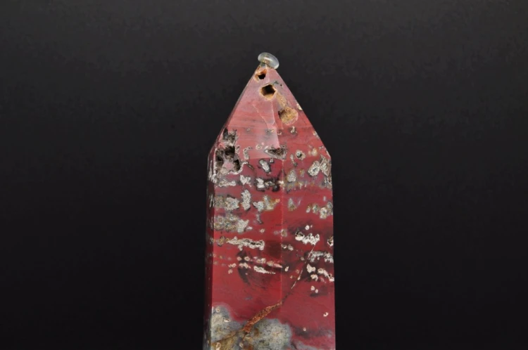 * JASPIS ORBIKULARNY WIEŻA OBELISK RÓŻNOKOLOROWY PIĘKNE BARWY NR 1 *