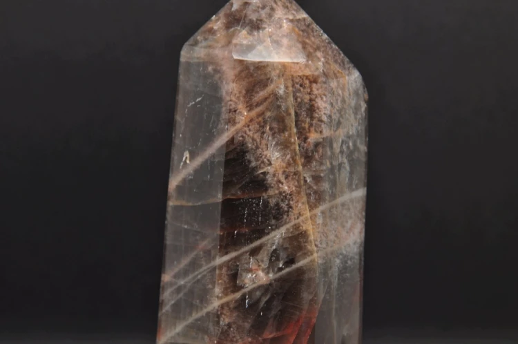 * KAMIEŃ KSIĘŻYCOWY MOONSTONE MADAGASKAR OBELISK WIEŻA PIĘKNY OKAZ NR 1 *