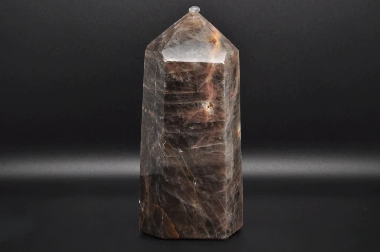 * KAMIEŃ KSIĘŻYCOWY MOONSTONE OBELISK WIEŻA BŁYSZCZĄCA POŚWIATA NR 2 *
