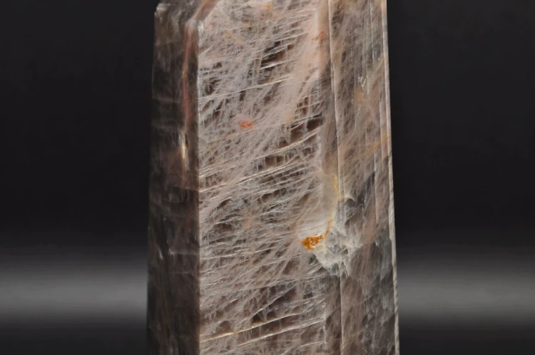 * KAMIEŃ KSIĘŻYCOWY MOONSTONE OBELISK WIEŻA BŁYSZCZĄCA POŚWIATA NR 2 *