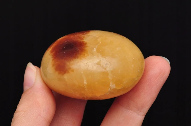 * SEPTARIA MADAGASKAR PALM STONE CUDOWNY MINERAŁ DEKORACYJNY OKAZ NR GS07 *