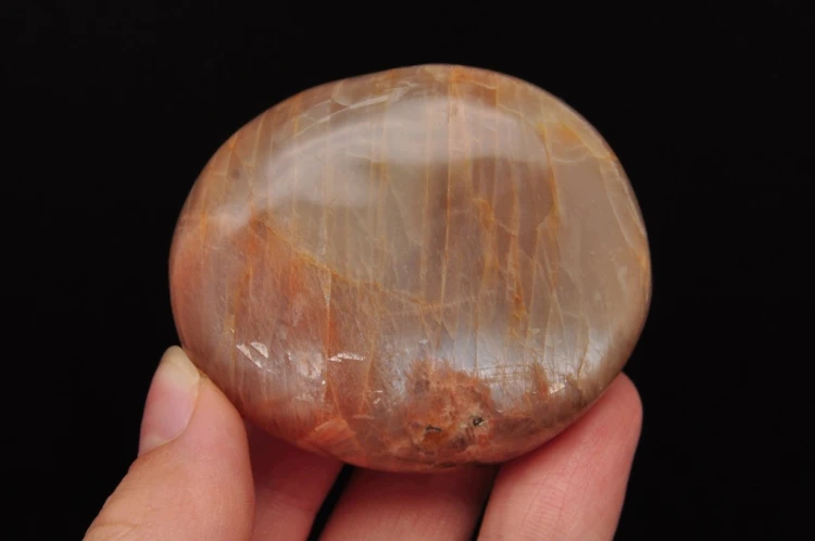 * KAMIEŃ SŁONECZNY MADAGASKAR PALM STONE DO MASAŻU SUPER BŁYSK NR GKS10 *