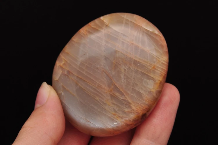 * KAMIEŃ SŁONECZNY MADAGASKAR PALM STONE DO MASAŻU SUPER BŁYSK NR GKS10 *