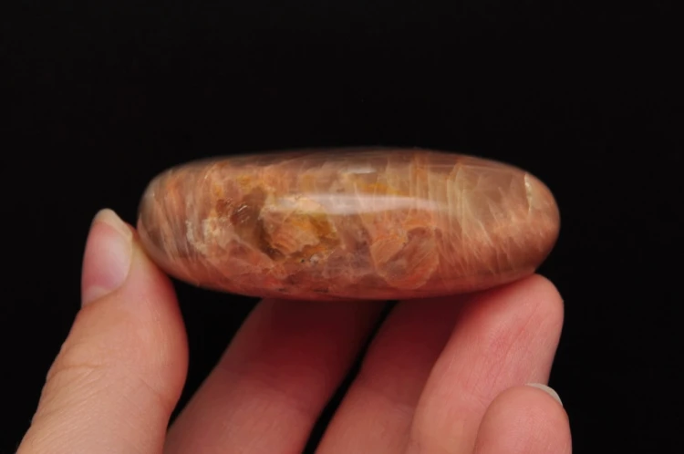 * KAMIEŃ SŁONECZNY MADAGASKAR PALM STONE DO MASAŻU SUPER BŁYSK NR GKS10 *