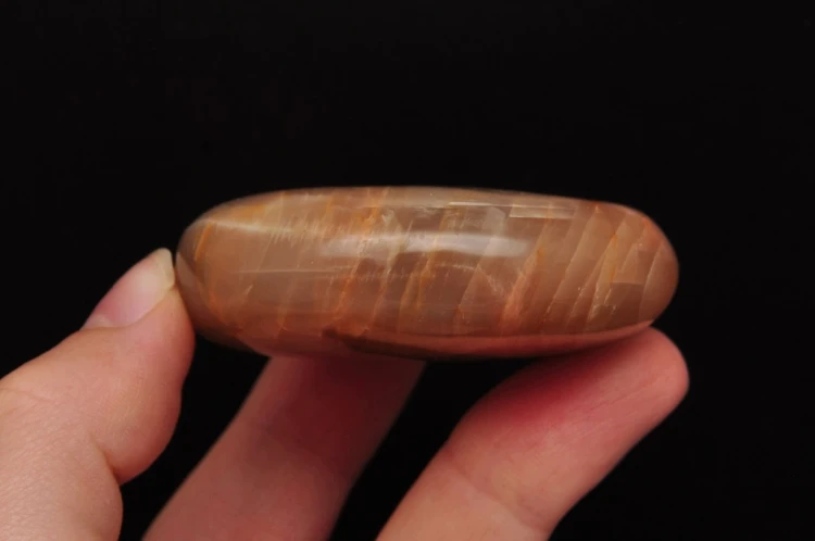 * KAMIEŃ SŁONECZNY MADAGASKAR PALM STONE DO MASAŻU SUPER BŁYSK NR GKS10 *