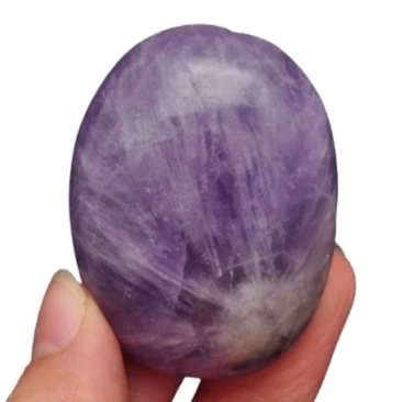 * AMETYST MADAGASKAR UROKLIWY NATURALNY MINERAŁ PALM STONE NR AG05 *