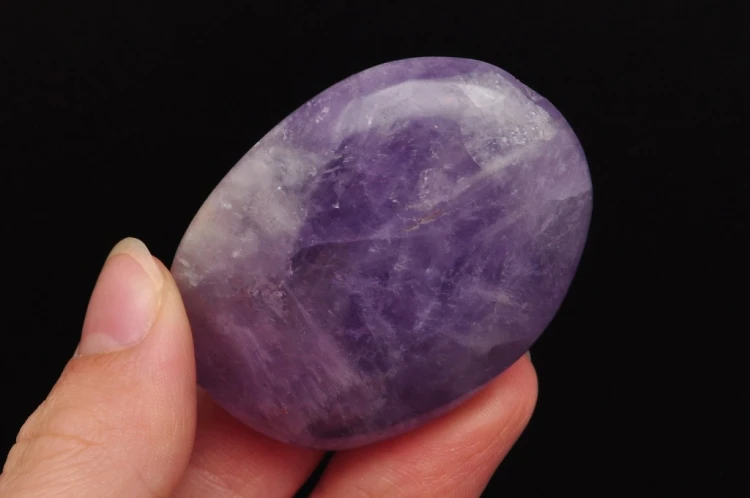 * AMETYST MADAGASKAR UROKLIWY NATURALNY MINERAŁ PALM STONE NR AG05 *