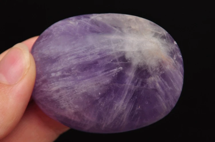 * AMETYST MADAGASKAR UROKLIWY NATURALNY MINERAŁ PALM STONE NR AG05 *