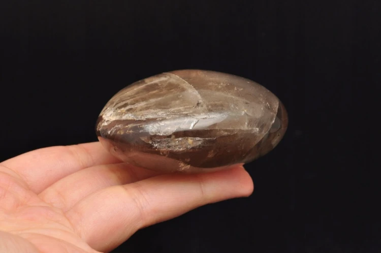 * KWARC DYMNY MADAGASKAR PIĘKNY DUŻY KAMIEŃ PALM STONE NR GKD01 *