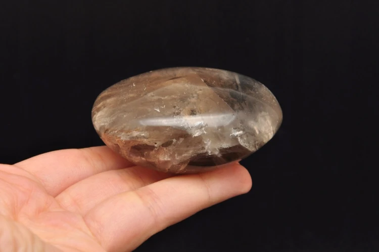 * KWARC DYMNY MADAGASKAR PIĘKNY DUŻY KAMIEŃ PALM STONE NR GKD01 *