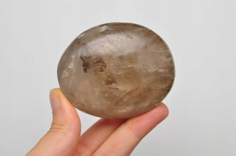 * KWARC DYMNY MADAGASKAR PIĘKNY DUŻY KAMIEŃ PALM STONE NR GKD01 *