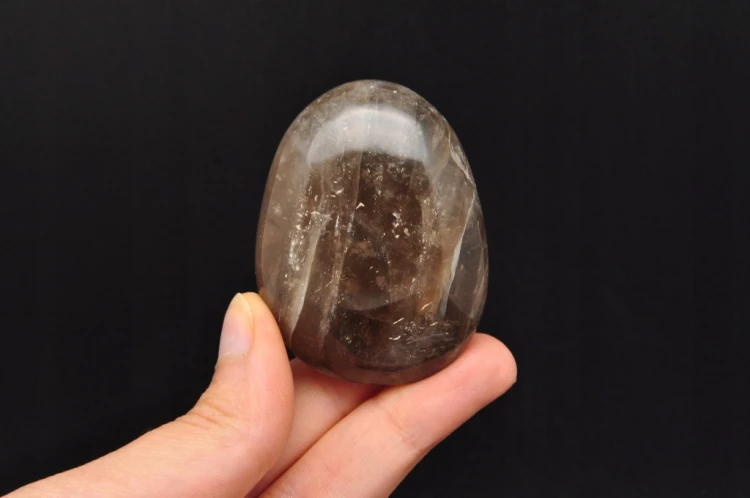 * KWARC DYMNY MADAGASKAR INTERESUJĄCY OKAZ PALM STONE NR GKD03 *
