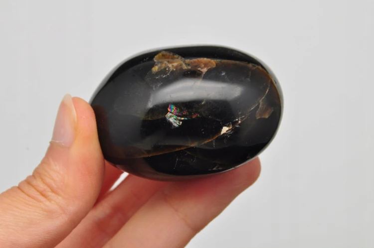 * KWARC DYMNY MADAGASKAR PALM STONE NATURALNY CIEMNY OKAZ NR GKD10 *
