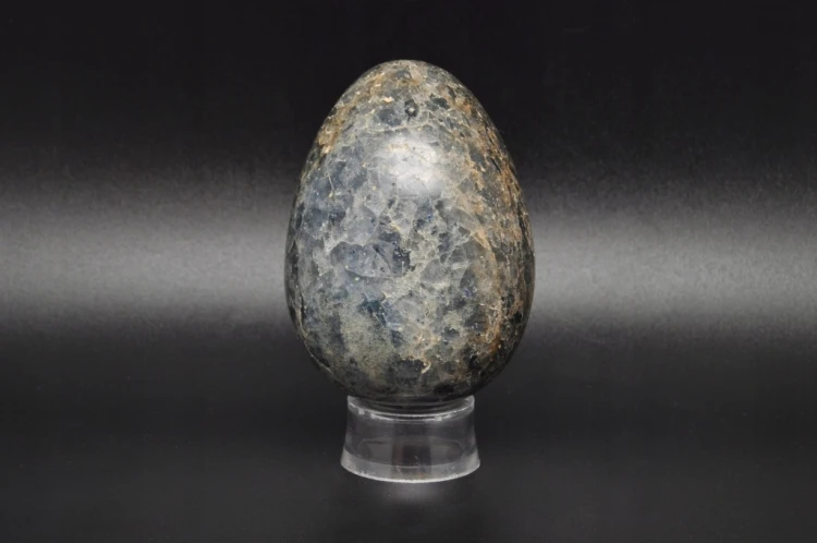 * KWARC NIEBIESKI PIĘKNE JAJKO INTERESUJĄCY MINERAŁ NR EGG68 *