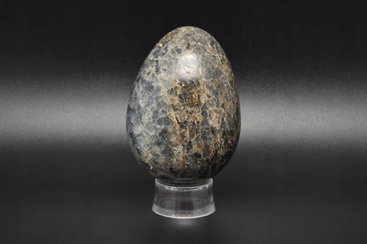 * KWARC NIEBIESKI PIĘKNE JAJKO INTERESUJĄCY MINERAŁ NR EGG68 *