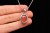 * KARNEOL BRAZYLIA ELEGANCKA BIŻUTERIA NATURALNA ZAWIESZKA SREBRO 925 NR 2