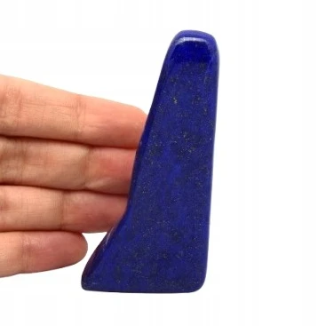 * LAPIS LAZULI AFGANISTAN INTERESUJĄCY KSZTAŁT SZLIFOWANY KAMIEŃ NR 11 *