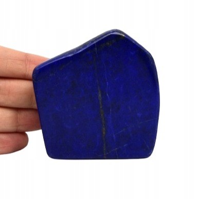 * LAPIS LAZULI AFGANISTAN GŁĘBOKA NIEBIESKA BARWA ŚLICZNY OKAZ NR 10 *