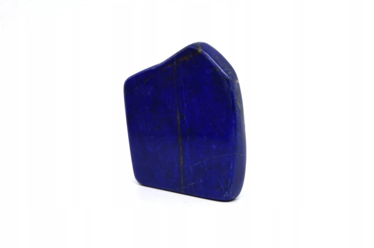 * LAPIS LAZULI AFGANISTAN GŁĘBOKA NIEBIESKA BARWA ŚLICZNY OKAZ NR 10 *