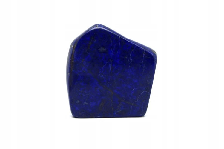 * LAPIS LAZULI AFGANISTAN GŁĘBOKA NIEBIESKA BARWA ŚLICZNY OKAZ NR 10 *