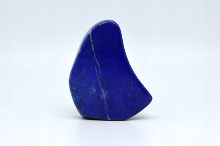 * LAPIS LAZULI AFGANISTAN NIETYPOWY KSZTAŁT WYJĄTKOWY KAMIEŃ NR 7 *