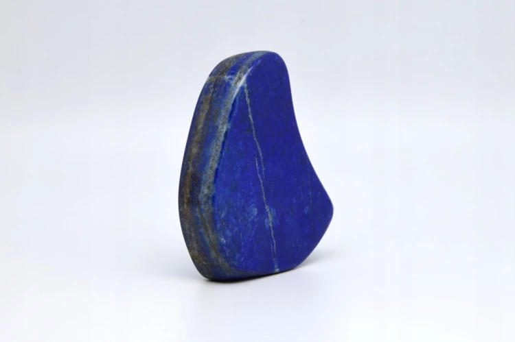 * LAPIS LAZULI AFGANISTAN NIETYPOWY KSZTAŁT WYJĄTKOWY KAMIEŃ NR 7 *