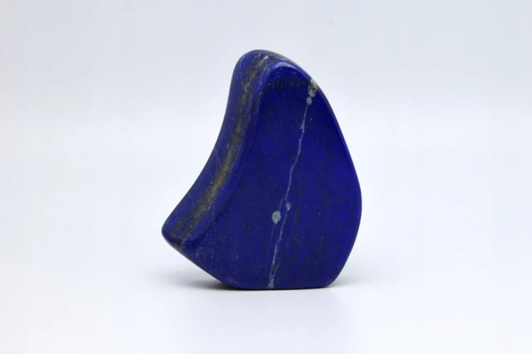 * LAPIS LAZULI AFGANISTAN NIETYPOWY KSZTAŁT WYJĄTKOWY KAMIEŃ NR 7 *