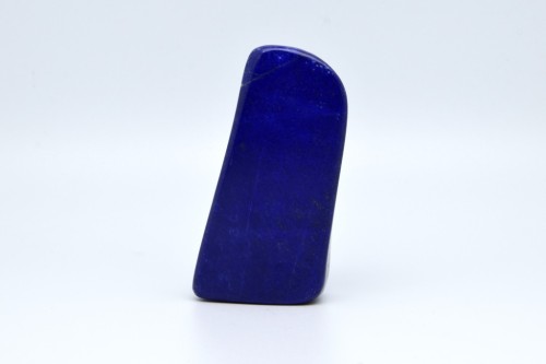 * LAPIS LAZULI AFGANISTAN ŚLICZNY PODŁUŻNY KAMIEŃ DO KOLEKCJI NR 6 *