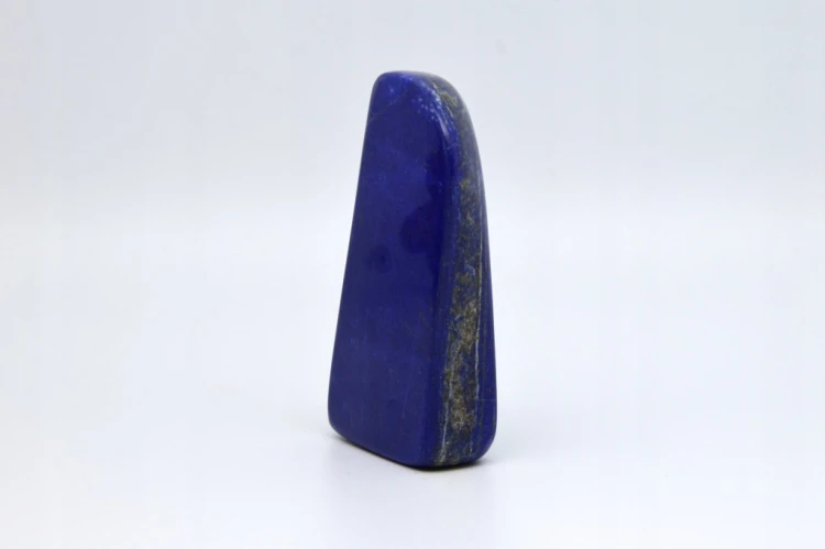 * LAPIS LAZULI AFGANISTAN ŚLICZNY PODŁUŻNY KAMIEŃ DO KOLEKCJI NR 6 *
