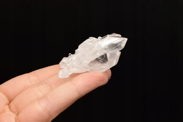 * KRYSZTAŁ GÓRSKI BRAZYLIA ŚLICZNY ZROST KRYSZTAŁU CZYSTY MINERAŁ NR 6 *
