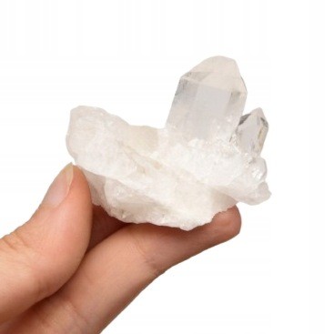 * KRYSZTAŁ GÓRSKI BRAZYLIA UROKLIWY MAŁY OKAZ SUROWY MINERAŁ NR 9 *