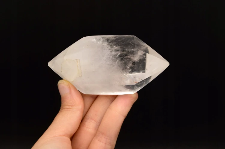 * KRYSZTAŁ GÓRSKI BRAZYLIA ŚLICZNY DWUSTRONNY MINERAŁ DO KOLEKCJI NR 5 *