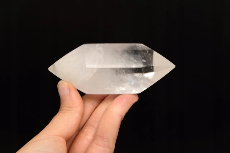 * KRYSZTAŁ GÓRSKI BRAZYLIA ŚLICZNY DWUSTRONNY MINERAŁ DO KOLEKCJI NR 5 *