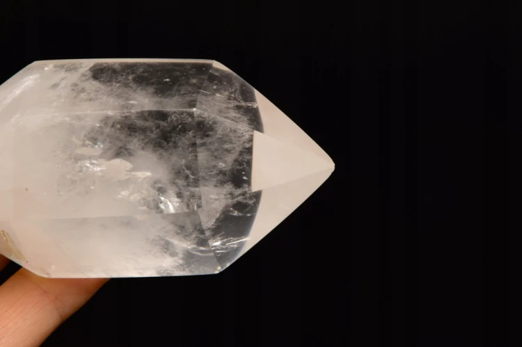 * KRYSZTAŁ GÓRSKI BRAZYLIA ŚLICZNY DWUSTRONNY MINERAŁ DO KOLEKCJI NR 5 *
